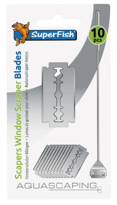 [A4040023] SF WINDOW SCRAPER SPARE BLADES 10X