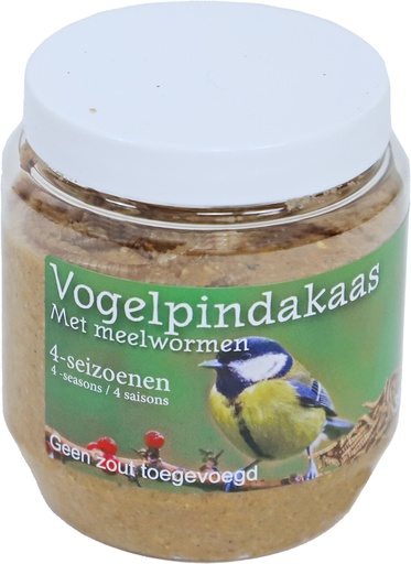 [021 6626] PINDAKAAS VOGEL MEELWORMEN 350 GRAM