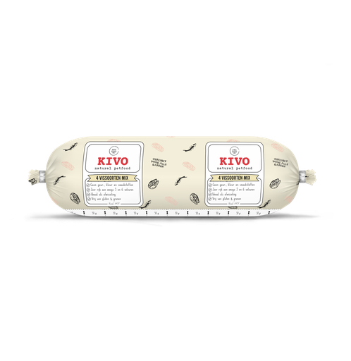 [6022] KIVO 4 vissoorten compleet 500 gram