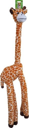 [020 5507] Giraffe langnek XXL met piep 90cm