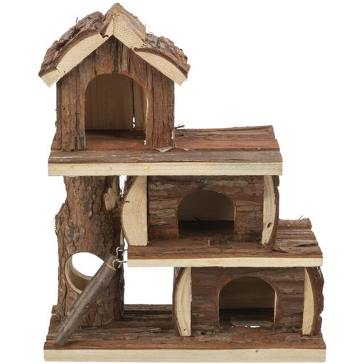 [BR_224534] Huis Tammo, muizen, schorshout, 25×30×12 cm