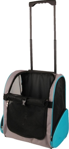 [BR_224540] # TROLLEY TIRZA GREY 38CM L X 26CM W X 46CM H