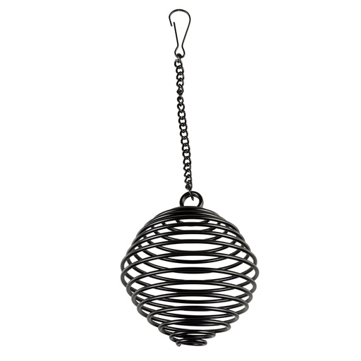 [BR_224572] Spiraalvormige snackbal 23x8,5x8,5cm zwart
