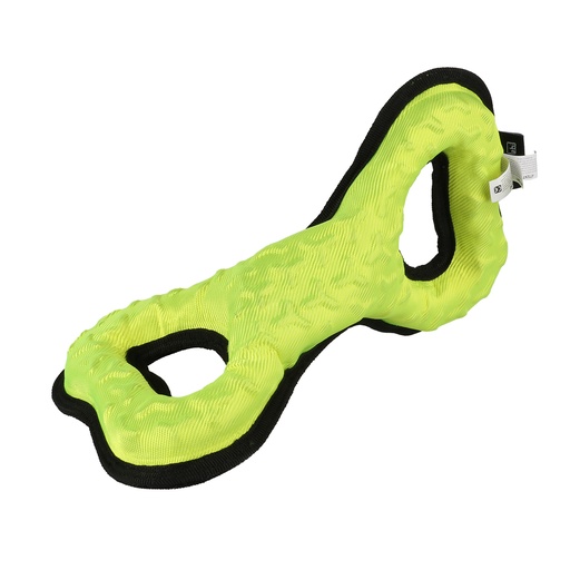 [BR_224669] Tug-o-war twisted - Y 31x15,5x15cm geel