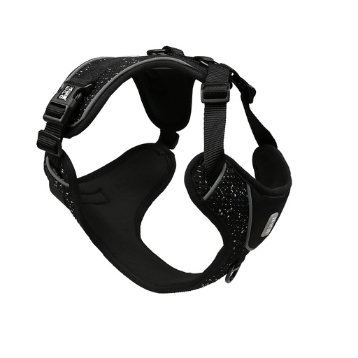 [14205] Ultimate Fit No-Pull harnas Fashion XL - 50-75cm - 97-120cm granite black