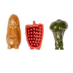 [11650] GARDEN BITES VEGGIE FRIENDS LARGE ZAKJE 11cm - 3pcs gemengde kleuren