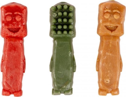 [11652] GARDEN BITES TOBY TOOTHBRUSH LARGE ZAKJE 10cm - 10pcs gemengde kleuren