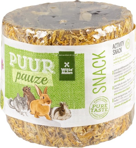 [654951] PUUR PAUZE GOUDSBLOEMKOKER BLOEMEN & KRUIDEN 100g geel