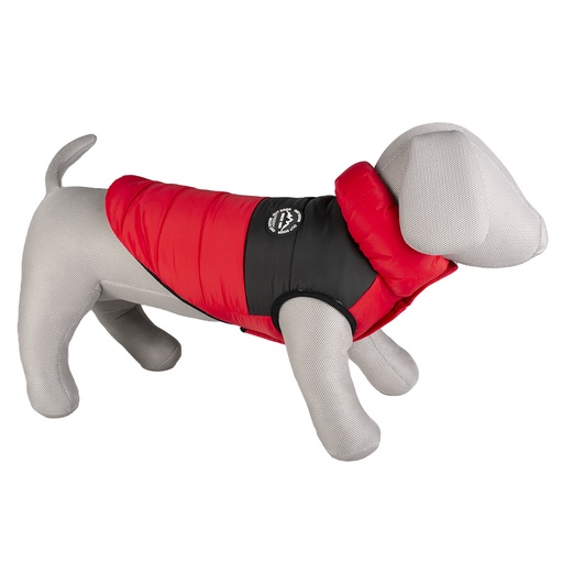 [BR_224854] Hondenjas Puffer L - 60CM rood/zwart