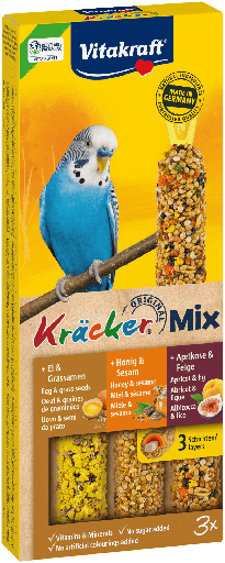 [21231] V* Vitakraft Parkietkracker Honing/Fruit 3 in 1