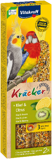 [21295               ] Vitakraft kiwi/citrus-kräcker valkparkiet 2in1