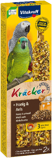 [21287] Vitakraft PAPEGAAI HONINGKRACKERS