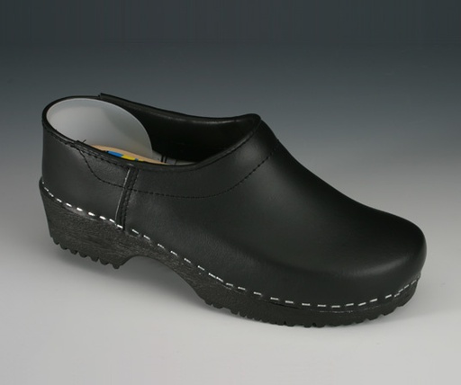 [BR_36562] Schoenklomp PU-Zool Zwart mt 38