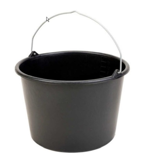 [BR_41850] BOUWEMMER       12 LTR. ZWART