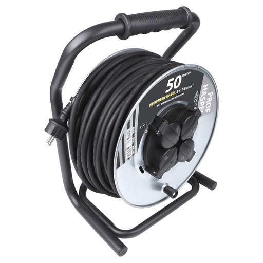 [BR_42859] 50mtr kabelhaspel 3*1.5mm 2300w