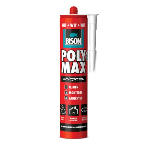 [BR_45421] BISON POLYMAX WIT 0,425KG