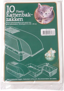[021 4415] Kattenbakzakken XL 51x20x46cm