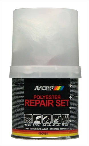[6096710] MOTIP POLYESTER REP.SET 250GR