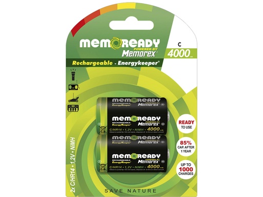 [BR_79783] Oplaadbare Batterij C 1700mAh R14 1.2V