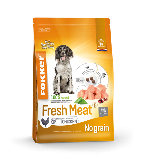 [BR_180137] Fokker Dog Fresh Meat Chicken 2,5kg
