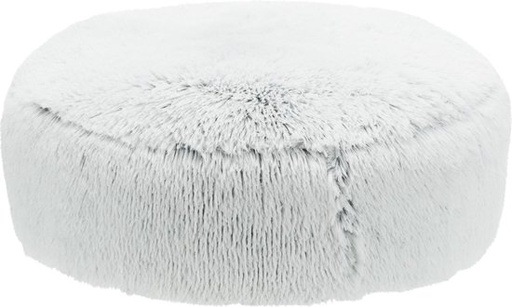 [38015] Kussen Harvey, rond, 60 cm, wit-zwart