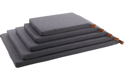 [521074] KUSSEN CARLOTA RECHTHOEKIG+RITS+ BOORD DONKERGRIJS 55,5x38,5x5CM