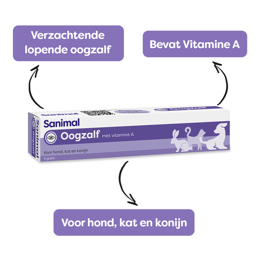 [S120] Sanimal Oogzalf 5 gr + Vit. A