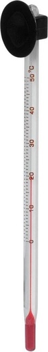 [227/103869] GLAS THERMOMETER MET ZUIGNAP 0 - 50 °C