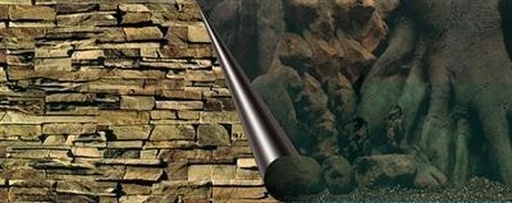 [BR_167765] POSTER ACHTERWAND TREE & ROCK 120x50cm