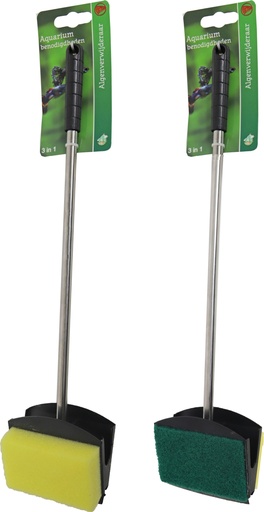[005 8123] Algenverwijderaar 3in1 op steel, 40 cm