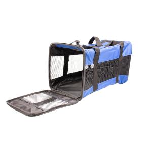 [BR_225589] Transporttas 47x25x27CM - max. 7kg blauw/zwart