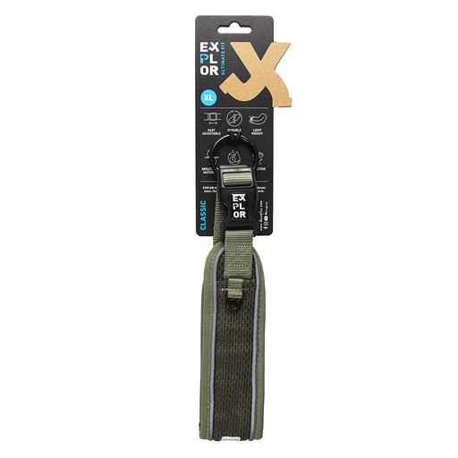 [14130] Ultimate Fit Control halsband Classic XL - 52-61cm Undercover green