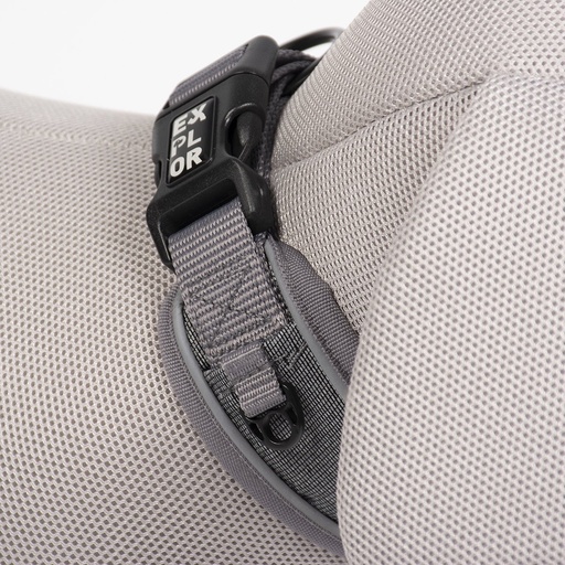 [BR_224931] Ultimate Fit Control halsband Safety XS - 30-33cm silver reflective