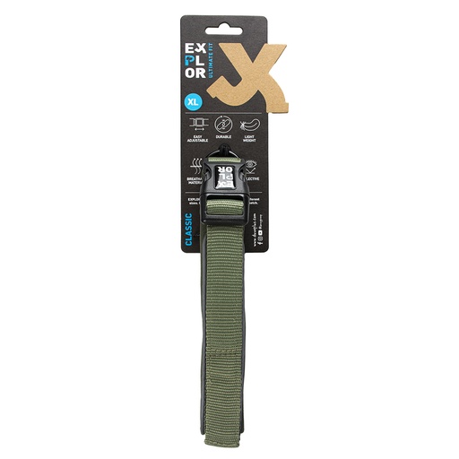 [BR_224945] Ultimate Fit Comfy halsband Classic XL - 52-61cm Undercover green