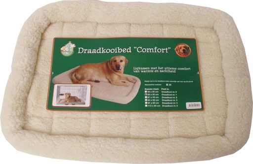 [021 5841] DRAADKOOIBED COMFORT IVOOR 55X35 CM