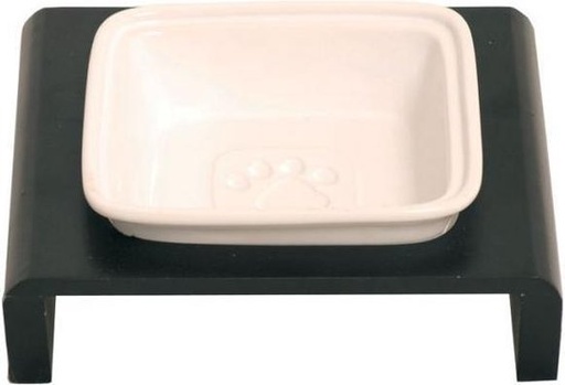 [BR_135241] EETBAK MET HOUTEN FRAME HOND ENKEL 17 CM