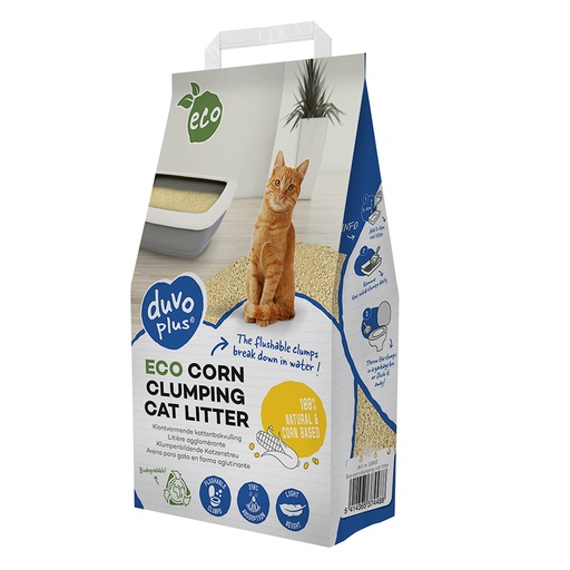 [12810] KBV Kattenbakvulling Eco Maïs Klontvormend 3,5 kg