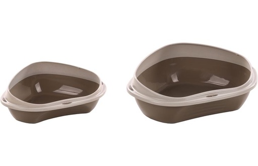 [561422] KATTENBAK HOEK SADIO TAUPE S 49,5x39,5x17CM