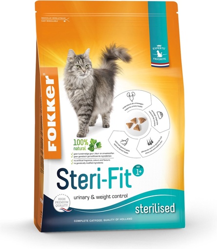 [BR_199386] Fokker Cat Steri-Fit 10 kg