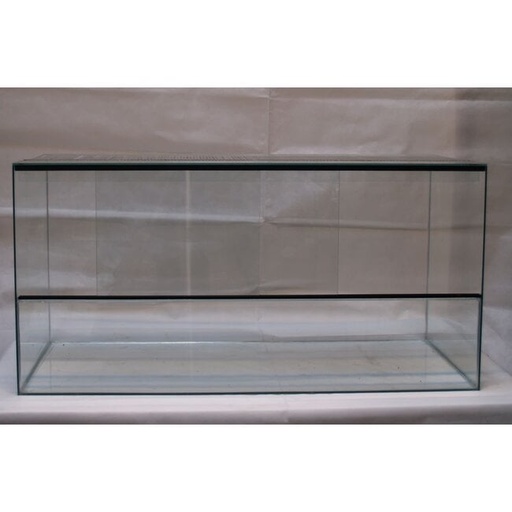 [BR_153255] # Terrarium basic zwart profiel 120*50*50 cm