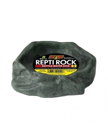 [64272020] Zoo Med Repti Rock Water Dish Small 14 x 12,7 x 3,2cm