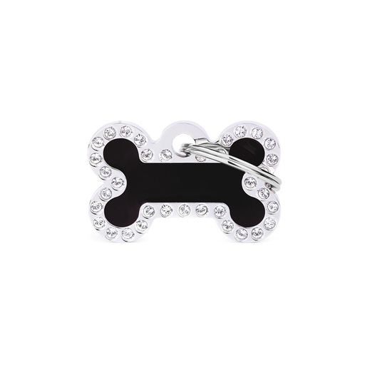 BLACK SMALL GLAM BONE