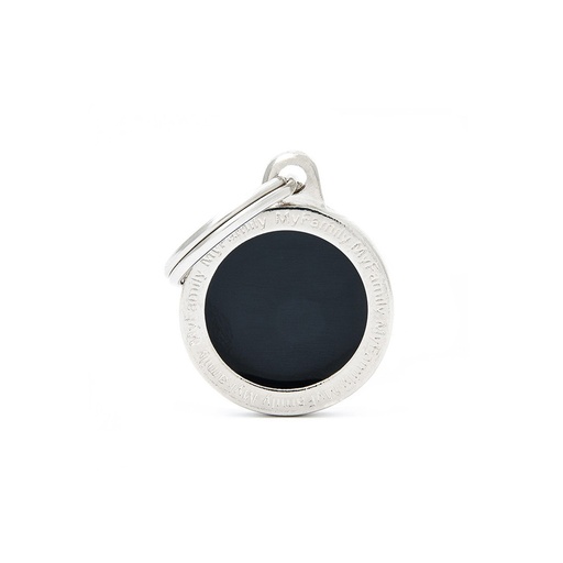 SMALL CIRCLE BLACK ROUND LOGO