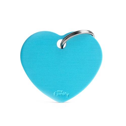 [MFB65] BIG HEART ALUMINUM LIGHT BLUE