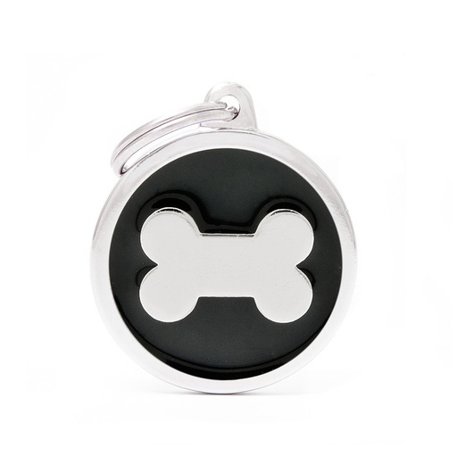 BLACK BIG CIRCLE BONE