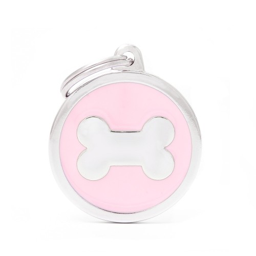 PINK BIG CIRCLE BONE