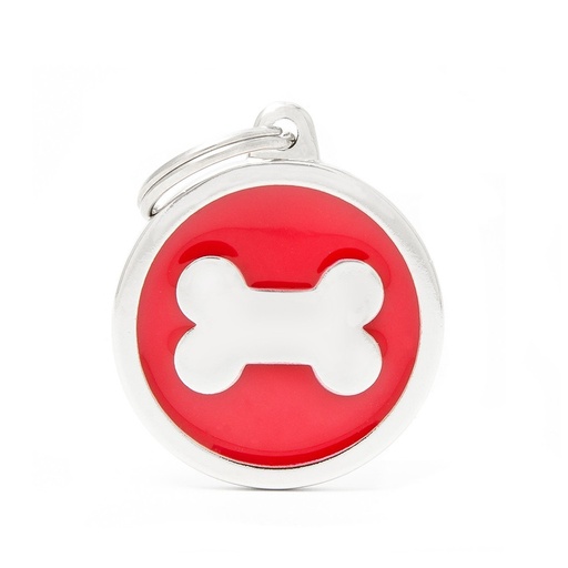 RED BIG CIRCLE BONE