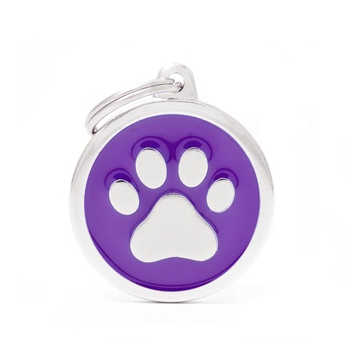 PURPLE BIG CIRCLE PAW