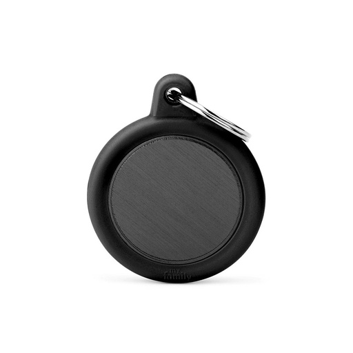 [HTA04BLACK] BLACK CIRCLE ALU BLACK RUBBER