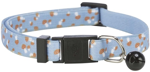 [41552] Kattenhalsband elastisch, paddenstoel